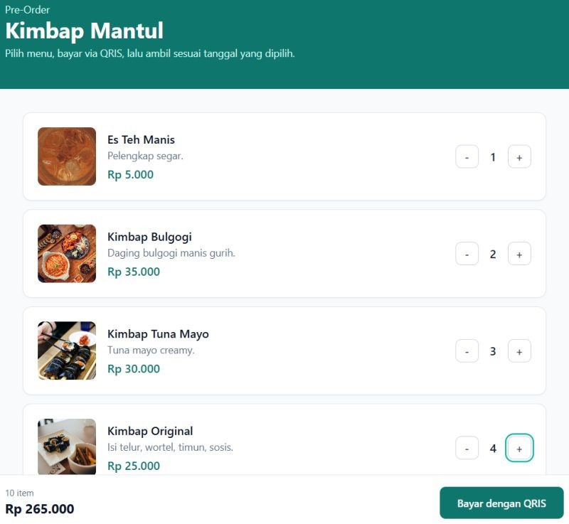 Product order
